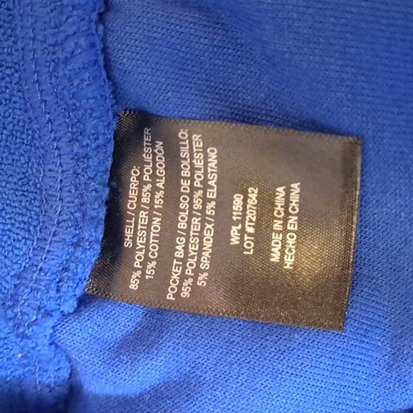 Ladies Terry cloth knit shorts by 360 Air NWT - blue - Picture 5 of 6